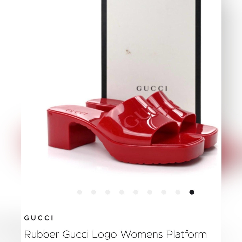 Gucci slides size 8